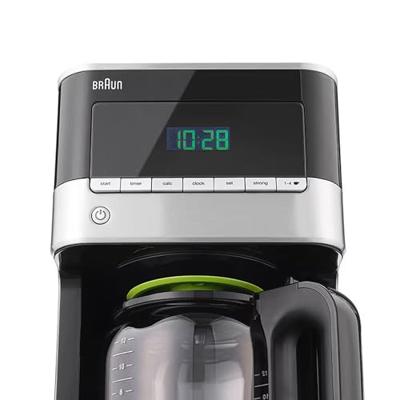 Braun KF7120BK PurAroma Koffiezetapparaat Zwart/RVS Braun KF7120BK PurAroma Koffiezetapparaat Zwart/RVS