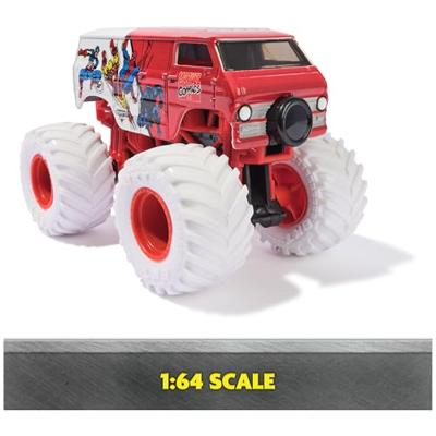 SPIN MASTER PACK DI 5 VEICOLI MARVEL DIE-CAST 1:64 Monster Jam