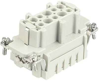 HARTING 09330102702 Businzetstuk Han® E 10 + PE Crimpen 1 stuk(s) Piece