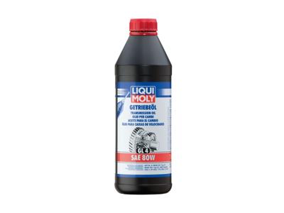 LIQUI MOLY transmissie-olie "gl4". gear oil gl4 sae 80w lm 1 ltr.