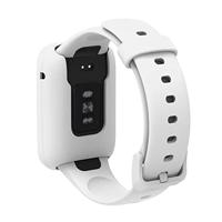 Siliconen sportbandje met case - Wit - Xiaomi Smart band 7 Pro - thumbnail