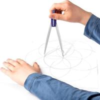 Passer Staedtler 550 Noris schoolpasser metallic rood - thumbnail