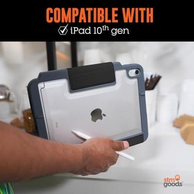 STM Goods Dux Plus Book cover Zwart, Transparant Tabletcover