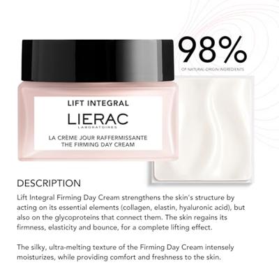Lierac Paris - Lierac Lift Integral The Firming Day Cream Gezichtsverzorging 50 ml Lierac Paris - Lierac Lift Integral The Firming Day Cream Gezichtsverzorging 50 ml
