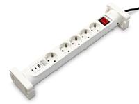 Ononderbreekbaar Stroomvoorzieningssysteem Interactief SAI Salicru 680DA000003 Wit (1,4 m) - thumbnail