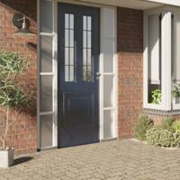 Raamfolies mat PVC grijs - thumbnail