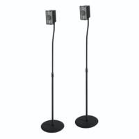 Hama Speaker Standaard 123 cm 2 Stuks Zwart - thumbnail