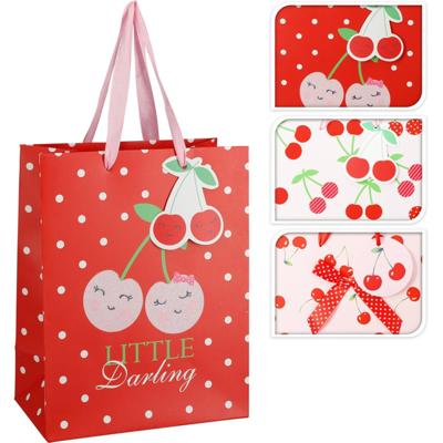 Geschenktas kersen klein