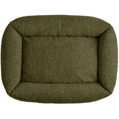 HUNTER Hondenbank KUMARA, kleur: kaki, knuffelzachte teddypluis, antislip onderkant, omkeerbaar binnenkussen, trendy, royale vulling, overtrek machinewasbaar, afmetingen: 60 x 40 cm HUNTER Hondenbank KUMARA, kleur: kaki, knuffelzachte teddypluis, antislip onderkant, omkeerbaar binnenkussen, trendy, royale vulling, overtrek machinewasbaar, afmetingen: 60 x 40 cm