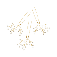 Abrazi Haarspelden Perla Goud - thumbnail