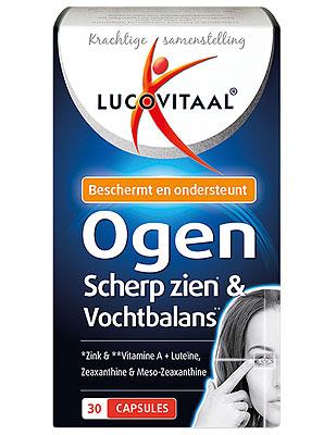 Lucovitaal Ogen, Scherp Zien & Vochtbalans Capsules