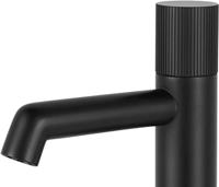 Ben Engraved Line fonteinkraan mat zwart - thumbnail