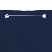VidaXL Balkonscherm 100x240 cm oxford stof blauw - thumbnail