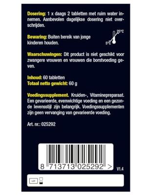 Lucovitaal D-mannose Cranberry Tabletten - thumbnail