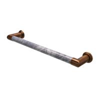 Elektrische Radiator Cascade 60x12 cm Bardiglio Nuvolato Marble / Light Bronze HD Heating - thumbnail