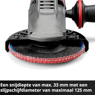 Einhell Professional TP-AG 18/125 F Li BL - Solo Akku-Winkelschleifer 4431175 Haakse accuslijper 125 mm Zonder accu, Zonder lader 700 W 18 V 2.5 mAh Einhell Professional TP-AG 18/125 F Li BL - Solo Akku-Winkelschleifer 4431175 Haakse accuslijper 125 mm Zonder accu, Zonder lader 700 W 18 V 2.5 mAh