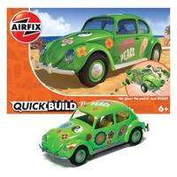 Airfix Quickbuild Flower Power Volkswagen Beetle - thumbnail