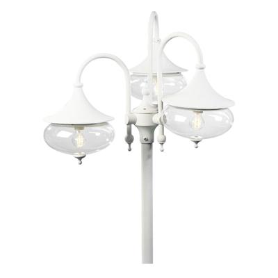 KonstSmide Klassieke lantaarnkapLibra 3-lichts wit - 621-250
