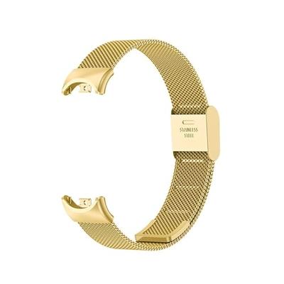 Milanese bandje - Goud - Xiaomi Smart Band 8 / 9 / 10 Milanese bandje - Goud - Xiaomi Smart Band 8 / 9 / 10