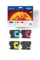 Brother inktcartridge, 260 - 300 pagina&apos;s, OEM LC-980VALBP, 4 kleuren - thumbnail