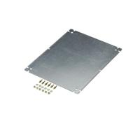 Weidmüller MP TBF 49/30 Montageplaat (l x b) 435 mm x 249 mm Plaatstaal Zilver 1 stuk(s) - thumbnail