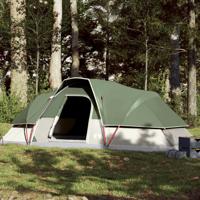 Koepeltent 9-persoons waterdicht groen - thumbnail
