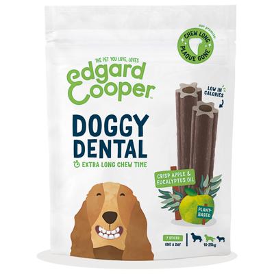 Edgard & Cooper Doggy Dental M appel & eucalyptus - 7 stuks
