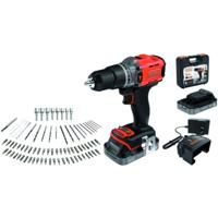 BLACK+DECKER 18V Boorhamer met 2x 18V 2.0Ah accu en 80 accessoires in koffer - BCD383D2XKA-QW - thumbnail