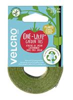 VELCRO® Klittenband Universeel Om te bundelen, Voor planten en tuin Haak- en lusdeel (l x b) 20 cm x 1.2 cm Groen 25 stuk(s) - thumbnail