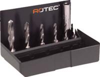 Rotec 6 dlg. Cass. Combi-boortap-bits M3-M10 - 9002030 - thumbnail