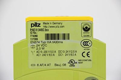 PILZ P1HZ X1 24VDC 2n/o Veiligheidsschakelapparaat Voedingsspanning (num): 24 V/DC 2x NO (b x h x d) 22.5 x 87 x 121 mm 1 stuk(s)