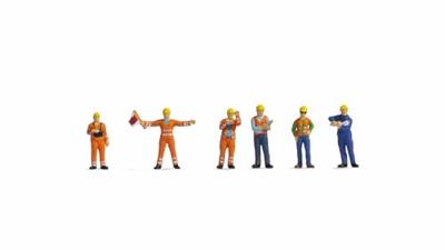 NOCH 45284 TT Rangeerders figuren Kant-en-klaar model