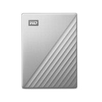 WD My Passport Ultra for Mac 2 TB Externe harde schijf (2,5 inch) USB-C Zilver WDBKYJ0020BSL-WESN - thumbnail