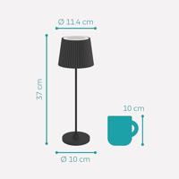 Eglo TafellampLeonero zwart - 75935 - thumbnail