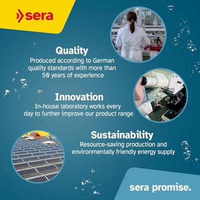 Sera Florena Plantenvoeding 500ml - Essentiële Mineralen en IJzercomplexen voor Gezonde Aquariumplanten & Algenpreventie