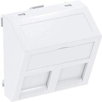 OBO Bettermann 6119238 Afdekking Datatechniekdrager (b x h x d) 45 x 45 x 26 mm 1 stuk(s) Wit - thumbnail