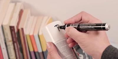Pentel merkstift pen n50C- blauw - Q631303 - thumbnail