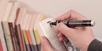 Permanente markeerstift Pentel N50-BE Blauw 12 Onderdelen - thumbnail