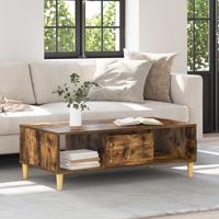 met opslag met de deur Gerookt eiken 103.5 x 60 x 35 cm Bewerkt hout - thumbnail