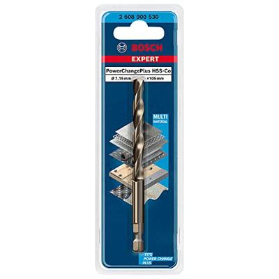 Bosch Accessoires Expert Power Change Plus centreerboor voor gatzaagsystemen HSS-Co 7,15 x 105 mm - 1 stuk(s) - 2608900530