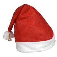 Kerstmuts met belletje 40x30cm - thumbnail