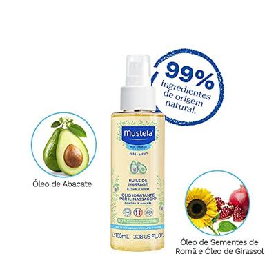 Mustela Bébé Massage Olie 100ml