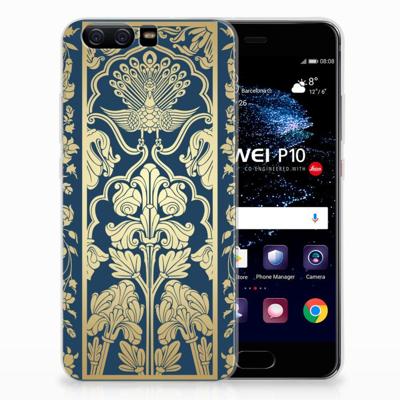 Huawei P10 | TPU Case | Beige Flowers