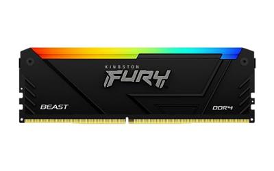 RAM geheugen Kingston FURY Beast RGB 16 GB DDR4 CL18 - thumbnail