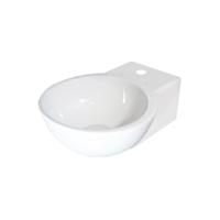 Fontein Sun Rond 16x30x11,5cm Keramiek Glans Wit - thumbnail