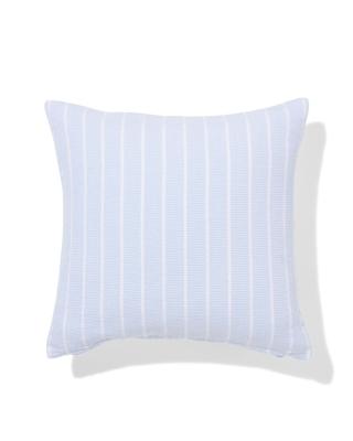 HEMA Kussenhoes 40x40cm Katoen Strepen Lichtblauw (blauw) HEMA Kussenhoes 40x40cm Katoen Strepen Lichtblauw (blauw)