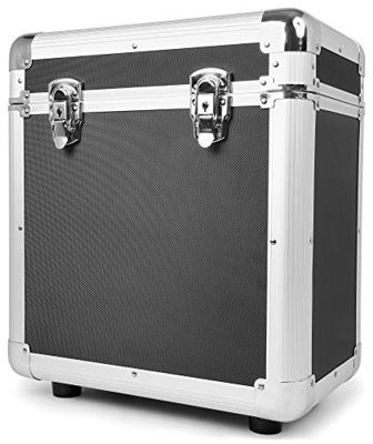 Power Dynamics RC80 Vinyl Record case voor 12 inch platen zwart