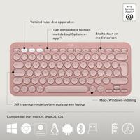 Logitech Pebble 2 Combo toetsenbord Inclusief muis RF-draadloos + Bluetooth QWERTY US International - thumbnail