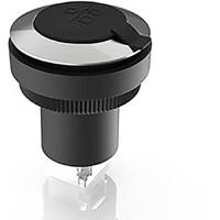 RAFI RAMO 30 F RAMO 30 F, RJ45, ronde band, frontring roestvrij staal, RJ 45 CAT 5 1.11.099.201/0010 Bus, inbouw RVS 1 stuk(s) - thumbnail