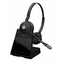 Jabra Engage 65 SE Stereo draadloze headset Professioneel telefoneren, DECT-beveiliging, batterij voor 13 uur, bereik van 50 meter, de hele dag comfortabel met basisstation, voeding, USB-C-kabel - thumbnail
